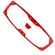 Polaris Ranger Halo-R Series Red Bezel & Cap Kit by Seizmik